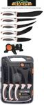 Outdoor Edge Knives OEEM-1 Ergomax 6 Piece Professional Grade Processing Knife Set 