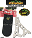 Outdoor Edge Knives OESS-10 Outdoor Edge Steel Stick Rib Cage Spreader, Black Nylon Sheath
