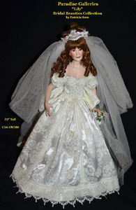 Paradise Galleries "Lily" Bridal Doll by Patricia Rose COA#M580 - $55 (PORTLAND, OR) Paradise Galleries "Lily" Bridal Doll by Patricia Rose COA#M580 - $55 (PORTLAND, OR)