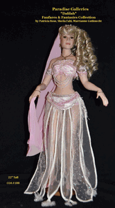 Paradise Galleries SEXY "Delilah" 22" Tall Fantasies Collection #188