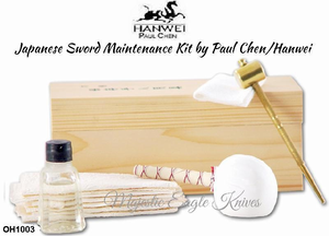 Paul Chen Cas Hanwei OH1003 Japanese Sword Maintenance Kit by Paul Chen/Hanwei