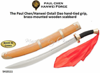 Paul Chen Cas Hanwei SH10111 The Ox-Tail Dao or Kung Fu Sword From The Vault - Limited Release Hanwei Swords by Paul Chen/Hanwei Paul Chen Cas Hanwei SH10111 The Ox-Tail Dao or Kung Fu Sword From The Vault - Limited Release Hanwei Swords by Paul Chen/Hanwei