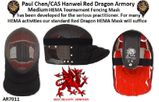Paul Chen/Hanwei AR7011 Tournament HEMA Fencing Mask Medium by Red Dragon Armory
