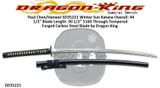 Paul Chen/Hanwei Dragon King SD35221 Winter Sun Katana by Dragon King