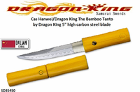 Paul Chen/Hanwei/Dragon King SD35450 Bamboo Tanto by Dragon King 10" Overall 5" high carbon T10 steel blade Paul Chen/Hanwei/Dragon King SD35450 Bamboo Tanto by Dragon King 10" Overall 5" high carbon T10 steel blade