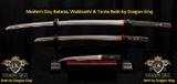 Dragon King Cutlery SD35471 Modern Day Katana, Wakizashi & Tanto Bohi by Dragon King