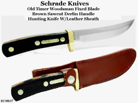 Schrade Knives SC165OT Schrade Woodsman Full Tang Fixed Blade Hunting Knife Schrade Knives SC165OT Schrade Woodsman Full Tang Fixed Blade Hunting Knife
