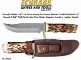 Schrade Knives Schrade SC171UH Pro Hunter Rat Tail Tang Fixed Blade Hunting Knife
