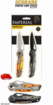 Schrade Knives SCIMPCOM11CP Schrade Imperial Snowblind 2pc. Liner Lock Clip Folder Knife Combo, 3Cr13 Stainless Steel Clip Point Blades with Ambidextrous Thumb Hole, Snowblind Camo Aluminum Handle with Lanyard Hole and Pocket Clip