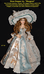 Show Stopper Inc. Vintage Porcelain Victorian Doll �Margaret� 22" Tall