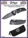 SIG Sauer by Hogue SIG36172 SIG Tactical Black G10 Handles Manual Folding Pocket Knife