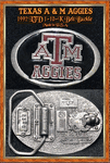 Siskiyu Buckel Company Inc Williams OR. 1992 ATM Aggies Belt Buckle