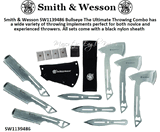 Smith & Wesson SW1139486 Bullseye Ultimate app. 20-LB Throwing Combo 13 Piece Set