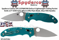 Spyderco Cutlery SPC101PCBL2 Spyderco Manix 2 Folding Knife 3.37″ CPM SPY27 Satin Plain Blade Ball lock Plain Edge FRCP Blue Handle Pocket Knife