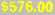 $576.00