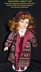 Timeless Treasure Tammy Special Edition Porcelain Doll 2003 -16 Inch Tall