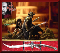 UNITED CUTLERY KR0025 KIT RAE'S"Swords of the Ancients." Mithrodinh Sword UNITED CUTLERY KR0025 KIT RAE'S"Swords of the Ancients." Mithrodinh Sword