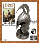 United Cutlery LOTR UC3075 Rivendell Elf Helm Lord of the Rings The Hobbit Helmet Cosplay FULL SIZE