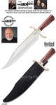 United Cutlery Presents Gil Hibben GH5069 Old West Bowie Knife 20-1/2� Overall 14" Stainless Steel, Clip Point Blade Bloodwood Handle Edition