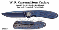 W. R. Case and Sons Cutlery CA52121 CaseXX Tec XĹ˝ Harley-DavidsonĹ˝ Exo-Lock Framelock Pocket Knife W. R. Case and Sons Cutlery CA52121 CaseXX Tec XĹ˝ Harley-DavidsonĹ˝ Exo-Lock Framelock Pocket Knife