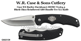 W. R. Case and Sons Cutlery CA52129 Case XX Harley-Davidson HDMC T0164.5 Black Glass Reinforced ABS Handle Tec X Knife