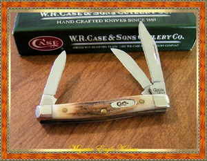 W.R. Case & Son's Cutlery CA178 India Stag Bone Handle Small Stockman Knife