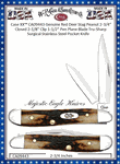 W.R. Case & Son's Cutlery CA09443 Case Red Stag Handle Peanut Knife
