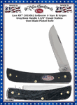 W.R. Case & Son's Cutlery CA53062 Case XX� Sodbuster Jr Stars & Stripes Gray Bone Handle 3-3/4" Closed Stainless Steel Blade Pocket Knife