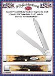 W.R. Case & Sons Cutlery CA1083 Case XX™ Baby Doc Deer Stag Handle 2-7/8 Closed 2-1/4" Spear Point 2-1/4" Spatula Stainless Steel Pocket Knife W.R. Case & Sons Cutlery CA1083 Case XX™ Baby Doc Deer Stag Handle 2-7/8 Closed 2-1/4" Spear Point 2-1/4" Spatula Stainless Steel Pocket Knife