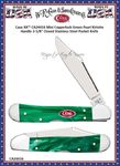 W.R. Case & Sons Cutlery CA24416 Case XX™ Mini Copperlock Green Pearl Kirinite Handle 3-5/8" Closed Stainless Pocket Knife  W.R. Case & Sons Cutlery CA24416 Case XX™ Mini Copperlock Green Pearl Kirinite Handle 3-5/8" Closed Stainless Pocket Knife