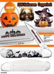 W.R. Case & Sons Cutlery CA10641 Case XX Happy Halloween Copperlock White Synthetic Handle  Stainless Steel Pocket Knife