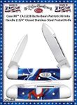 W.R. Case & Sons Cutlery CA11228 Case XX™ Butterbean Patriotic Kirinite Handle 2-3/4" Closed Stainless Steel Pocket Knife W.R. Case & Sons Cutlery CA11228 Case XX™ Butterbean Patriotic Kirinite Handle 2-3/4" Closed Stainless Steel Pocket Knife