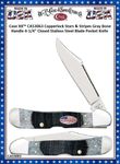 W.R. Case & Son's Cutlery CA53063 Case XX™ Copperlock Stars & Stripes Gray Bone Handle 4-1/4" Closed Stainless Steel Blade Pocket Knife W.R. Case & Son's Cutlery CA53063 Case XX™ Copperlock Stars & Stripes Gray Bone Handle 4-1/4" Closed Stainless Steel Blade Pocket Knife