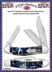 W.R. Case & Sons Cutlery CA53814 Case XX™ Sowbelly Pacific Tides Kirinite Handle Stainless Steel Pocket Knife W.R. Case & Sons Cutlery CA53814 Case XX™ Sowbelly Pacific Tides Kirinite Handle Stainless Steel Pocket Knife