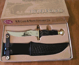 W.R. Case & Son's Cutlery CA395 CASE-XX Kodiak Fixed Blade Buffalo Horn Hunter Knife