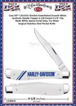 W.R. Case & Sons Cutlery CA52241 Case XX™ Slimline Embellished Smooth White Synthetic Handle Trapper 4-1/8 Closed 3-1/4" Clip Blade White Sparxx Script Inlay, Tru-Sharp Surgical Stainless Steel Pocket Knife W.R. Case & Sons Cutlery CA52241 Case XX™ Slimline Embellished Smooth White Synthetic Handle Trapper 4-1/8 Closed 3-1/4" Clip Blade White Sparxx Script Inlay, Tru-Sharp Surgical Stainless Steel Pocket Knife