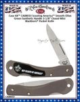 W.R. Case & Sons CA08033 Case XX Scouting America Smooth Olive Green Synthetic Handle 3-1/8" Closed Mini Blackhorn Pocket Knife