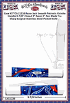 W.R. Case & Sons Cutlery CA11226 Case XX� Razor Jack Smooth Patriotic Kirinite Handle 3-7/8" Closed 3" Razor 2" Pen Blade Tru-Sharp Surgical Stainless Steel Pocket Knife