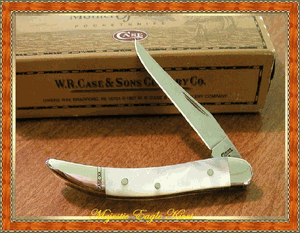 W.R. Case& Sons Cutlery CA11916 CASE XX Mother of Pearl Toothpick Pocket Knife