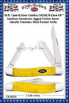 W.R. Case & Sons Cutlery CA20029 Case XX™ Medium Stockman Jigged Yellow Bone Handle Stainless Steel Pocket Knife W.R. Case & Sons Cutlery CA20029 Case XX™ Medium Stockman Jigged Yellow Bone Handle Stainless Steel Pocket Knife