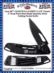 W.R. Case & Sons Cutlery CA18778 Case XX� Tec-X NWTF 3-1/4" Closed 3" Drop Point Plain Blade Stainless Steel Folding Pocket Knife