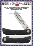 W.R. Case & Son's Cutlery CA00095 Case XX� Sodbuster Jr. Black Synthetic 3-5/8" Closed Handle Pocket Knife 