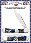 W.R. Case & Sons Cutlery CA53813 Case XX� Mini CopperLock Pacific Tides Kirinite Handle Stainless Steel Pocket Knife 