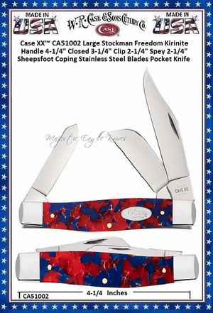 W.R. Case & Sons Cutlery CA51002 Large Stockman 
