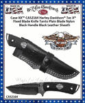 W.R. Case & Sons Cutlery CA52164 Case XX-Tec X-Harley Davidson Titanium Framelock Money Clip Knife