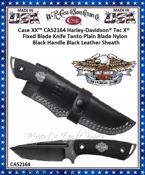 W.R. Case & Sons Cutlery CA52164 Case XX-Tec X-Harley Davidson Titanium Framelock Money Clip Knife W.R. Case & Sons Cutlery CA52164 Case XX-Tec X-Harley Davidson Titanium Framelock Money Clip Knife
