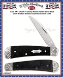 W.R. Case & Sons Cutlery CA59675 Case XX� Ebony Wood Handle Sway Back Gent Worked Bolsters Stainless Pocket Knife 