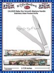 W.R. Case & Sons Cutlery  CA12029 Case XX Baby Doc Smooth Abalone Handle Stainless Steel Pocket Knife