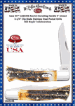 W.R. Case-Sons Cutlery CA65348 Case XX� Axe 6.5 BoneStag Handle 4" Closed 3-1/4" Clip Blade Stainless Steel Pocket Knife