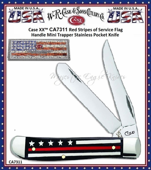 W.R. Case & Sons Cutlery CA7311 Case Red Line Smooth Natural Bone Handle Color Wash 3 1/2" Closed Clip & Spey Plain Blades Mini Trapper Pocket Knife W.R. Case & Sons Cutlery CA7311 Case Red Line Smooth Natural Bone Handle Color Wash 3 1/2" Closed Clip & Spey Plain Blades Mini Trapper Pocket Knife